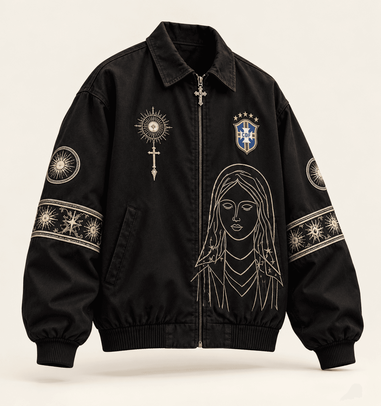 Concept render of the Spiritual Oversized jacket